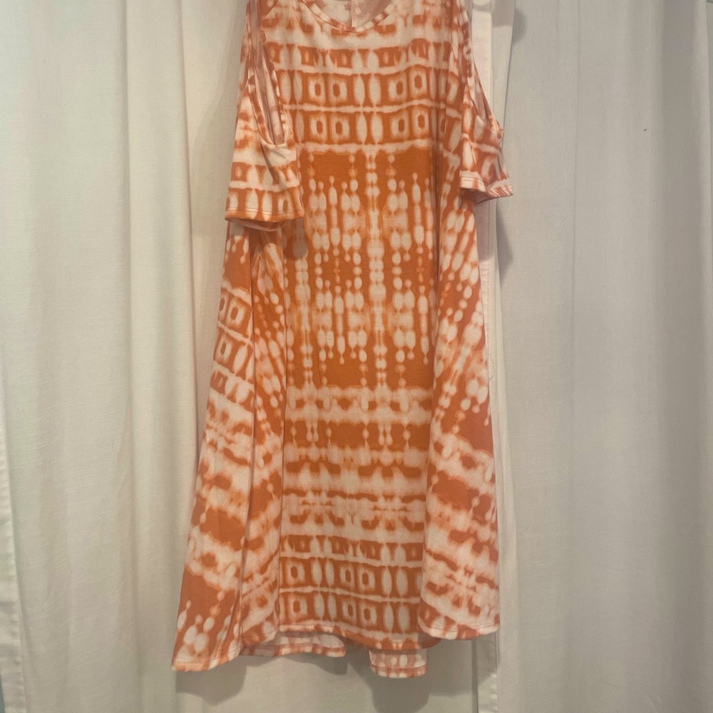 Boutique cold shoulder dress or tunic